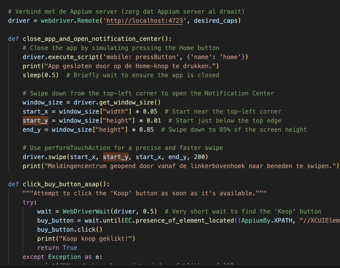 Ticketswapbot Python automatisering voor ticket aankoop